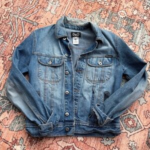 Dolce & Gabbana Vintage Light Blue Denim Jacket